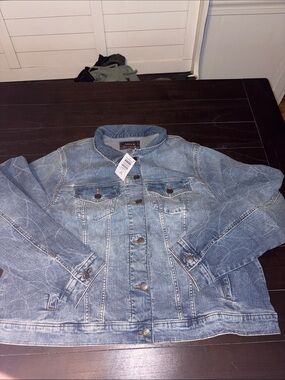 Torrid Blue Denim Jacket - Classic Washed Jean Jacket
